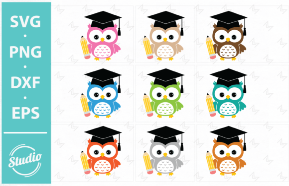 Graduation Owl, School Owl, Owl Svg