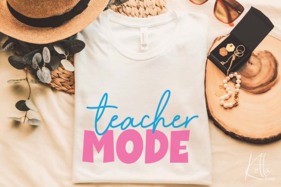 Teacher Mode SVG: A Strong Graphic Design Asset for Crafts and Creative Brands