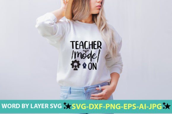 Teacher Mode SVG: Graphics for Crafts