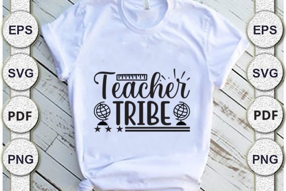 Teacher Tribe, Dad Svg Design: Graphics for Crafts